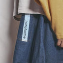 ★BASIC★ns-621-017 nunuforme ヌヌフォルム デニム ポインテッド パンツ one-Wash