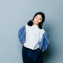 ★BASIC★ns-621-017 nunuforme ヌヌフォルム デニム ポインテッド パンツ one-Wash