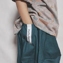 ★BASIC★ns-621-005 nunuforme ヌヌフォルム オックス ポインテッド パンツ Green