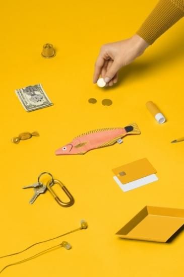 Donfisher ドンフィッシャー Pink Señorita Keychain 撥水加工 魚キーリング