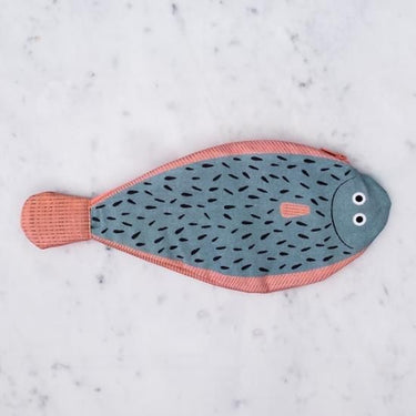 Donfisher ドンフィッシャー Sole Case ヒラメ 魚ポーチ