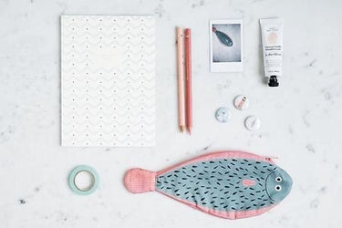 Donfisher ドンフィッシャー Sole Case ヒラメ 魚ポーチ