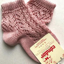 Condor コンドル パールオープンワーク ショートソックス 526 Rosa palo ピンク 2518-4