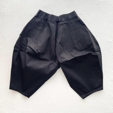★BASIC★ns-621-005 nunuforme ヌヌフォルム オックス ポインテッド パンツ Black