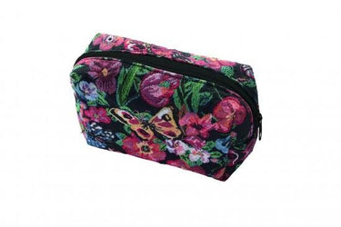 NathalieLete ナタリーレテ Square pouch Butterfly&flower スクエアポーチ NL265