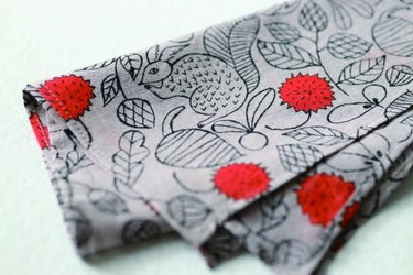 松尾ミユキ Handkerchief Squirrel nuts ハンカチーフ MM520