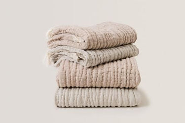 garbo&friends ガルボアンドフレンズ Mellow Tawny Blanket/ Throw M GOF8438