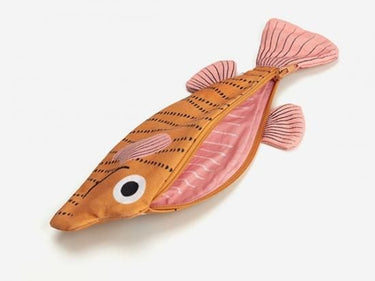 Donfisher ドンフィッシャー Boxfish ハコフグ 魚ポーチ マスタード