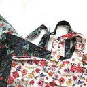 ★30%OFF★NathalieLete ナタリーレテ PocketableBag Eco Bag Flower BK ポケッタブルバッグ フラワー ブラック NL296