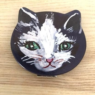 NathalieLete ナタリーレテ Compact Mirror Cat Souris コンパクトミラー Souris NL308