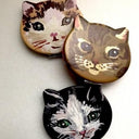 NathalieLete ナタリーレテ Compact Mirror Cat Souris コンパクトミラー Souris NL308