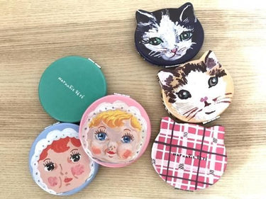 NathalieLete ナタリーレテ Compact Mirror Cat Souris コンパクトミラー Souris NL308