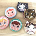 NathalieLete ナタリーレテ Compact Mirror Cat Souris コンパクトミラー Souris NL308