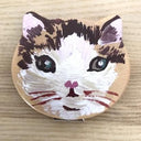 NathalieLete ナタリーレテ Compact Mirror Cat Toffee コンパクトミラー Toffee NL309
