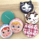 NathalieLete ナタリーレテ Compact Mirror Cat Toffee コンパクトミラー Toffee NL309