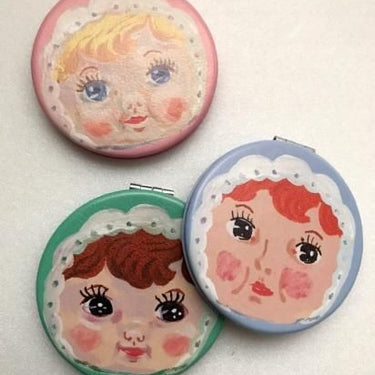 NathalieLete ナタリーレテ Compact Mirror Charmy Pink コンパクトミラー Charmy Pink NL312