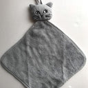 松尾ミユキ タオルハンカチ Cat Face Hand towel Gray MM662