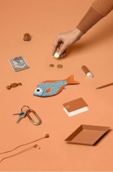Donfisher ドンフィッシャー Sweeperfish Keychain Aqua イシモチ 防水加工 魚キーリング