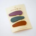 Grech＆Co. グレッチアンドコー Matte Snap Set of 3 burlwood, spice, fern 1028