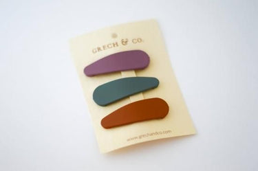 Grech＆Co. グレッチアンドコー Matte Snap Set of 3 burlwood, spice, fern 1028