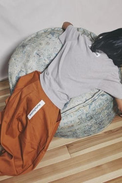 ★BASIC★ns-621-005 nunuforme ヌヌフォルム オックス ポインテッド パンツ Orange