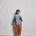 ★BASIC★ns-621-005 nunuforme ヌヌフォルム オックス ポインテッド パンツ Orange