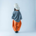 ★BASIC★ns-621-005 nunuforme ヌヌフォルム オックス ポインテッド パンツ Orange