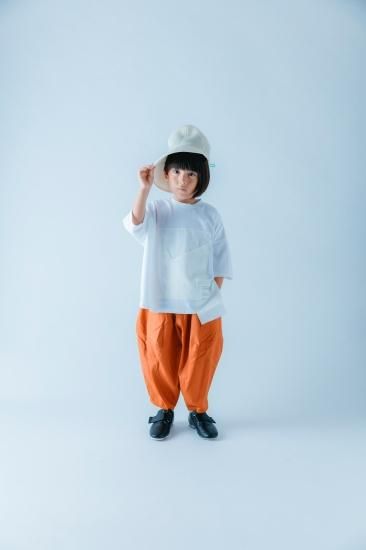 ★BASIC★ns-621-005 nunuforme ヌヌフォルム オックス ポインテッド パンツ Orange