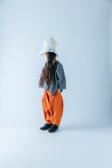 ★BASIC★ns-621-005 nunuforme ヌヌフォルム オックス ポインテッド パンツ Orange
