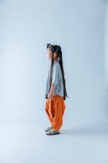 ★BASIC★ns-621-005 nunuforme ヌヌフォルム オックス ポインテッド パンツ Orange