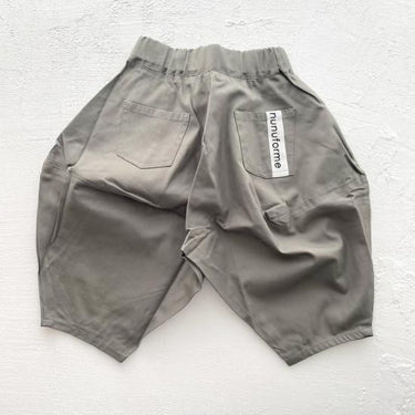★BASIC★ns-621-005 nunuforme ヌヌフォルム オックス ポインテッド パンツ Gray