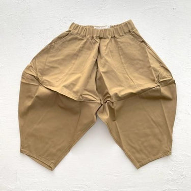 ★BASIC★ns-621-005 nunuforme ヌヌフォルム オックス ポインテッド パンツ Brown