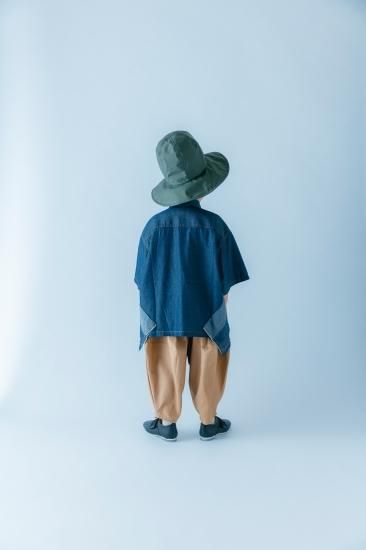 ★BASIC★ns-621-005 nunuforme ヌヌフォルム オックス ポインテッド パンツ Brown