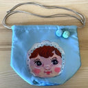 NathalieLete ナタリーレテ Drawstring bag Charmy 巾着袋 LB NL320