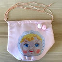 NathalieLete ナタリーレテ Drawstring bag Charmy 巾着袋 PK NL321