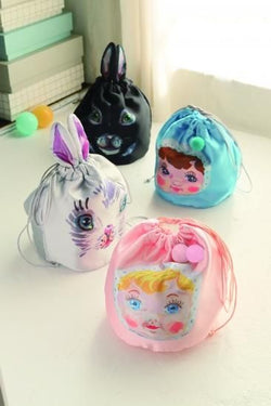 NathalieLete ナタリーレテ Drawstring bag Charmy 巾着袋 PK NL321