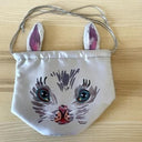 NathalieLete ナタリーレテ BLANCHE Drawstring bag 巾着袋 NL319
