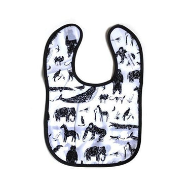 ★chocolatesoup★GEOMETRY MEAL BIB ANIMAL お食事スタイ アニマル CS-10061
