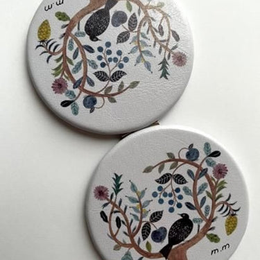 松尾ミユキ Compact Mirror Bird tree コンパクトミラー バードツリー MM625