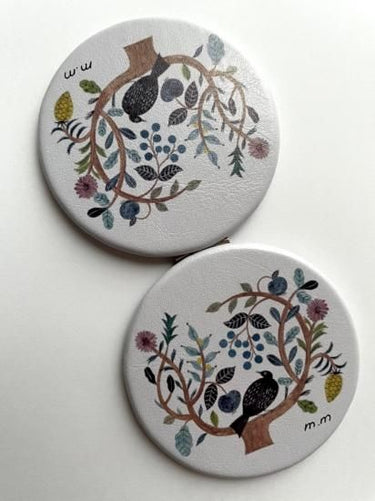 松尾ミユキ Compact Mirror Bird tree コンパクトミラー バードツリー MM625
