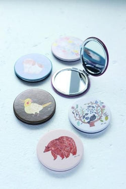 松尾ミユキ Compact Mirror Bird tree コンパクトミラー バードツリー MM625