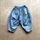 ★BASIC★ns-621-017 nunuforme ヌヌフォルム デニム ポインテッド パンツ BLEACH