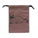松尾ミユキ Reversible drawstring bag Willow&Flower Sサイズ MM708