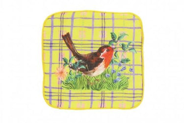 NathalieLete ナタリーレテ Gauze Hand Towel Birdハンドタオル バード NL347
