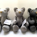 ★40%OFF★Numero 74 ヌメロ Ted Bear Cushion S045 Stone Grey Small
