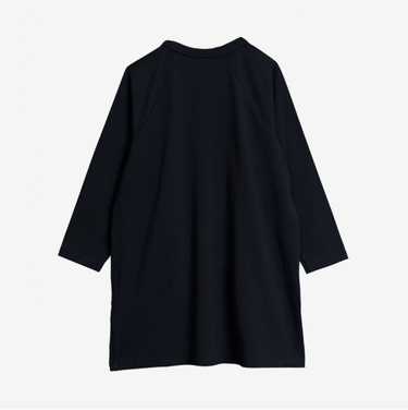 ★BASIC★mini rodini ミニロディーニ Basic ls dress TENCEL™ Black