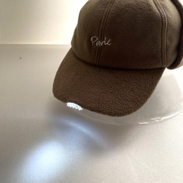 THE PARK SHOP ザ パークショップ PARK FLEECE 3WAY CAP brown TPS-398
