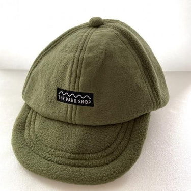 THE PARK SHOP ザ パークショップ SAFEBOY FLEECE CAP olive TPS-430
