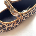 La Cadena ラカデナ JAPONESA LEOPARD VELOUR x SOLID TRIM TOSTADO ベロアワンストラップ BEIGE LEO×BEG レオパード 55611/021