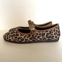La Cadena ラカデナ JAPONESA LEOPARD VELOUR x SOLID TRIM TOSTADO ベロアワンストラップ BEIGE LEO×BEG レオパード 55611/021